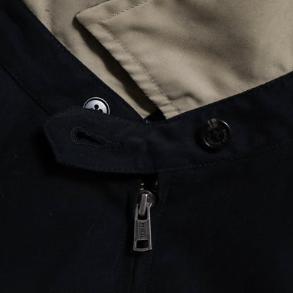 POLO BY RALPH LAUREN BLACK DRIZZLER JACKET (WITH CHINSTRAP/LAGRE/VERY GOOD CONDITION)