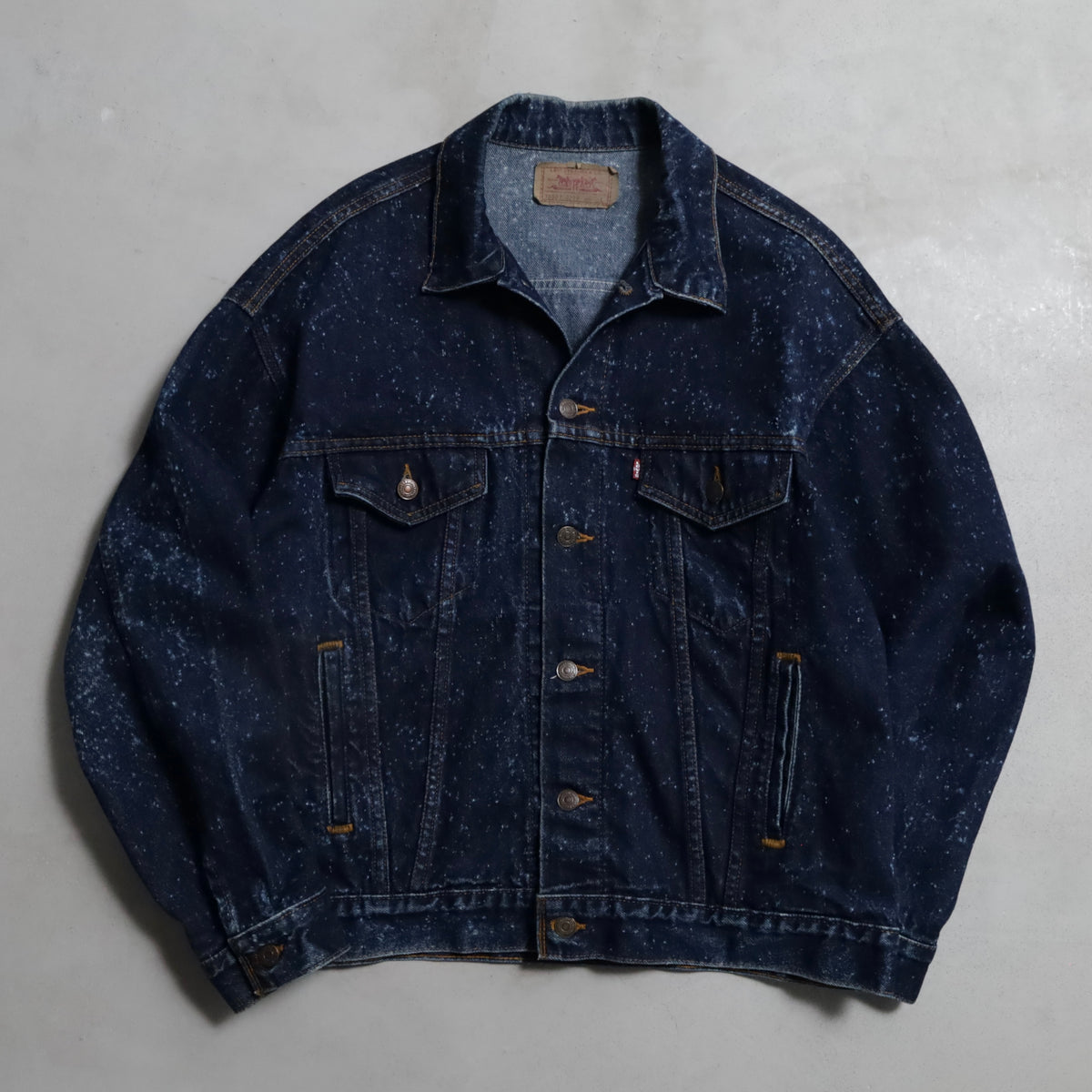 LEVI'S 70507-0229 GALACTIC WASHED DENIM JACKET (LARGE/GOOD CONDITION)