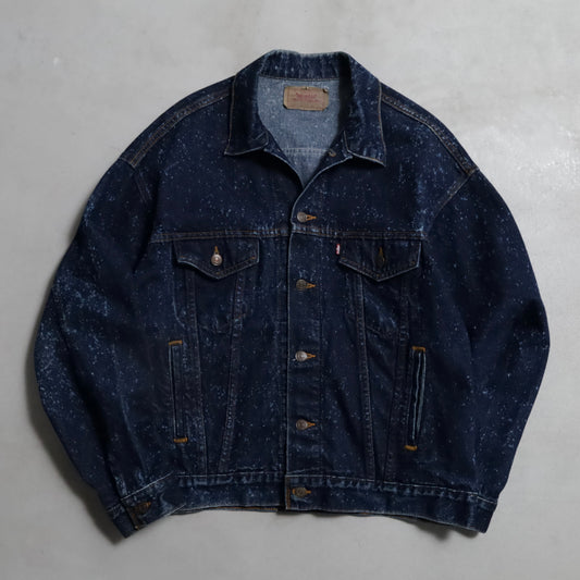 LEVI'S 70507-0229 GALACTIC WASHED DENIM JACKET (LARGE/GOOD CONDITION)
