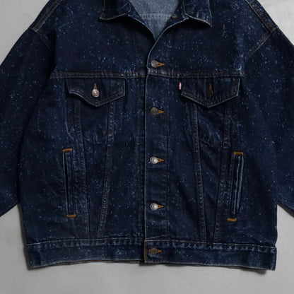 LEVI'S 70507-0229 GALACTIC WASHED DENIM JACKET (LARGE/GOOD CONDITION)