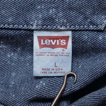 LEVI'S 70507-0229 GALACTIC WASHED DENIM JACKET (LARGE/GOOD CONDITION)