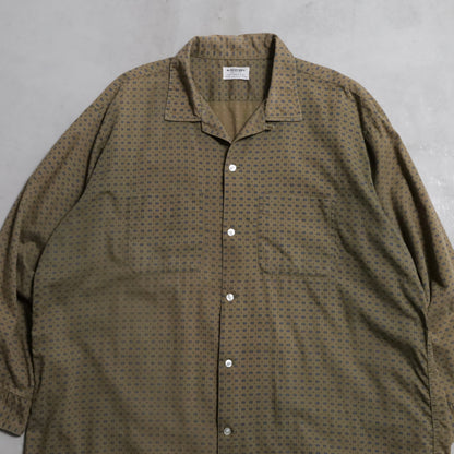 ARROW ATOMIC PATTERN BOX SHIRT (XXLARGE/GOOD CONDITION)