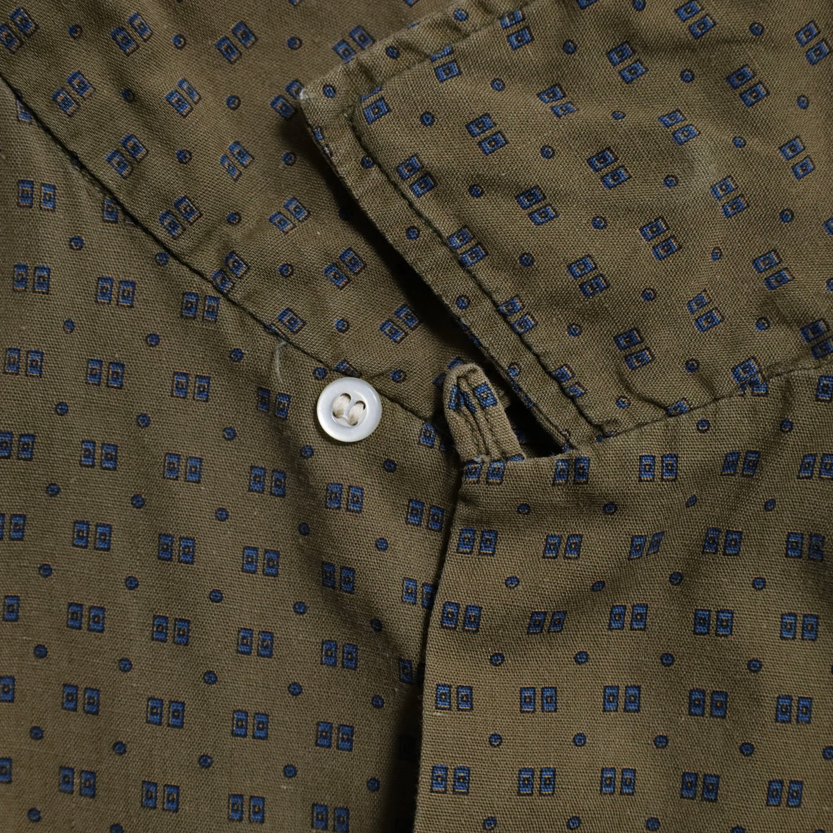 ARROW ATOMIC PATTERN BOX SHIRT (XXLARGE/GOOD CONDITION)