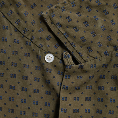 ARROW ATOMIC PATTERN BOX SHIRT (XXLARGE/GOOD CONDITION)