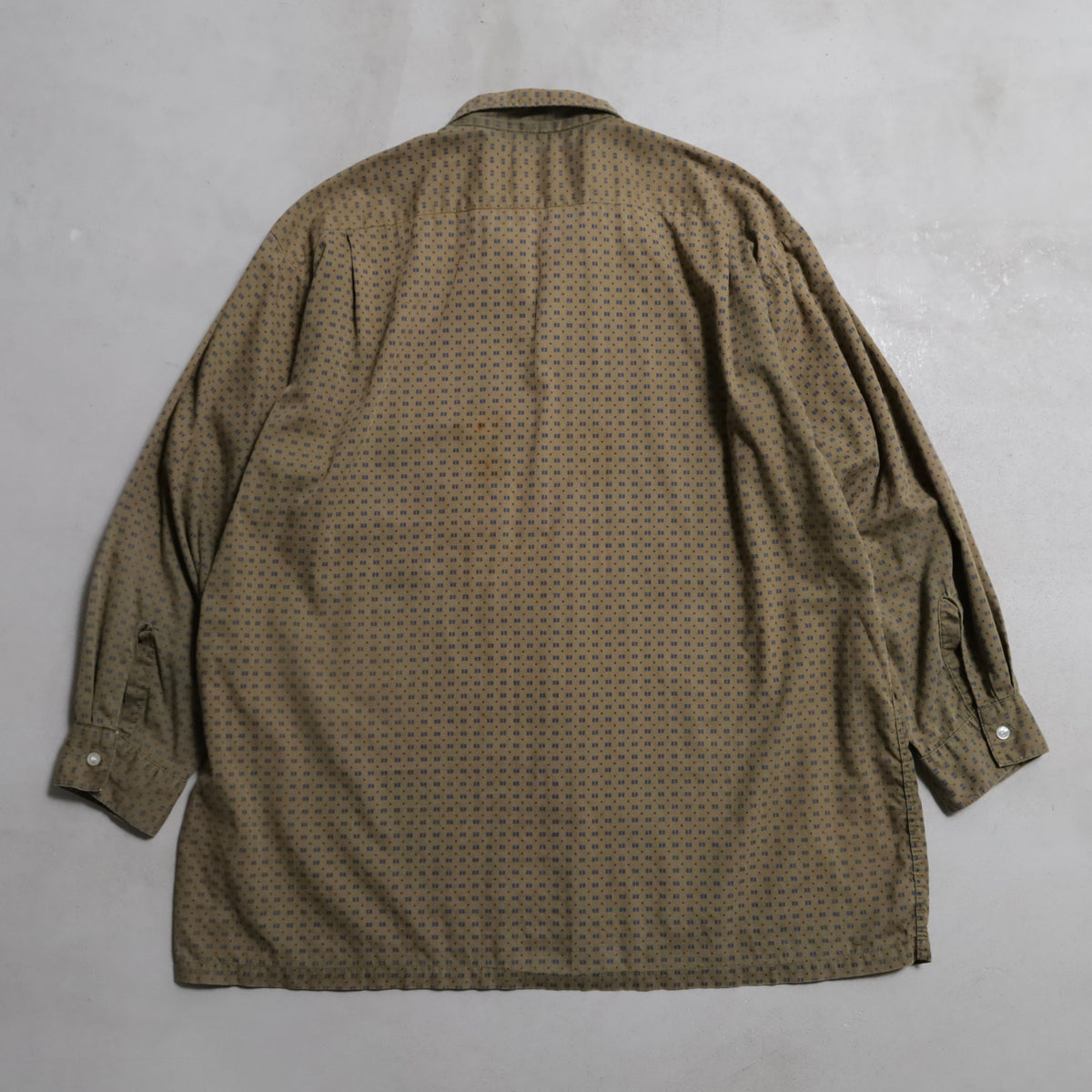 ARROW ATOMIC PATTERN BOX SHIRT (XXLARGE/GOOD CONDITION)