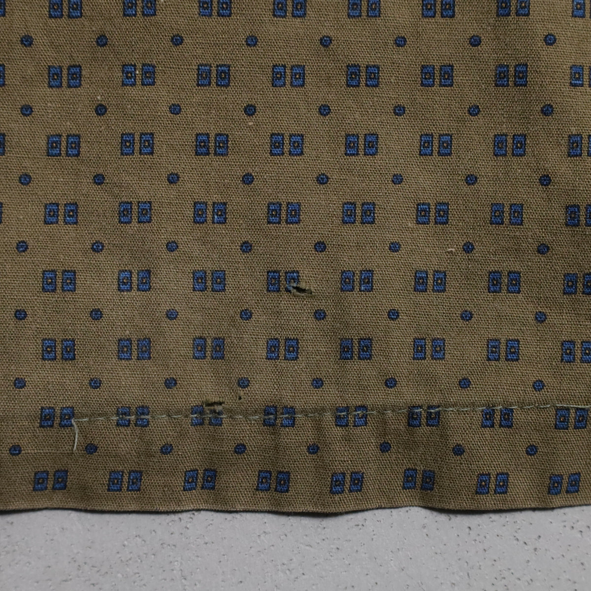 ARROW ATOMIC PATTERN BOX SHIRT (XXLARGE/GOOD CONDITION)