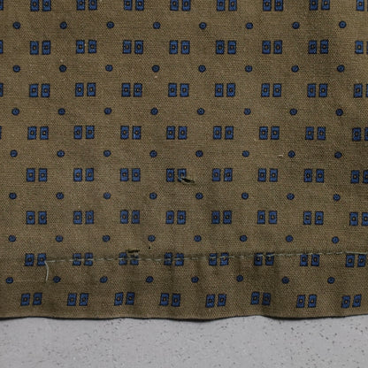 ARROW ATOMIC PATTERN BOX SHIRT (XXLARGE/GOOD CONDITION)