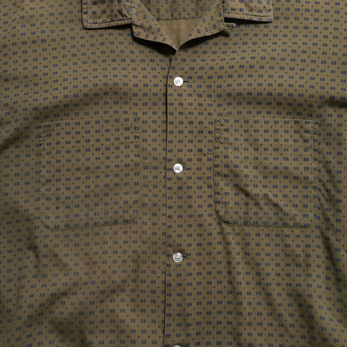 ARROW ATOMIC PATTERN BOX SHIRT (XXLARGE/GOOD CONDITION)