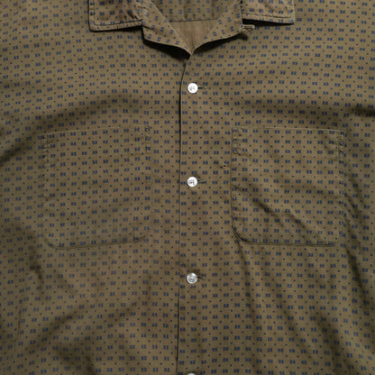 ARROW ATOMIC PATTERN BOX SHIRT (XXLARGE/GOOD CONDITION)