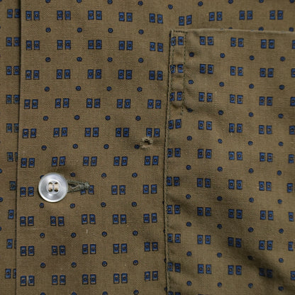 ARROW ATOMIC PATTERN BOX SHIRT (XXLARGE/GOOD CONDITION)