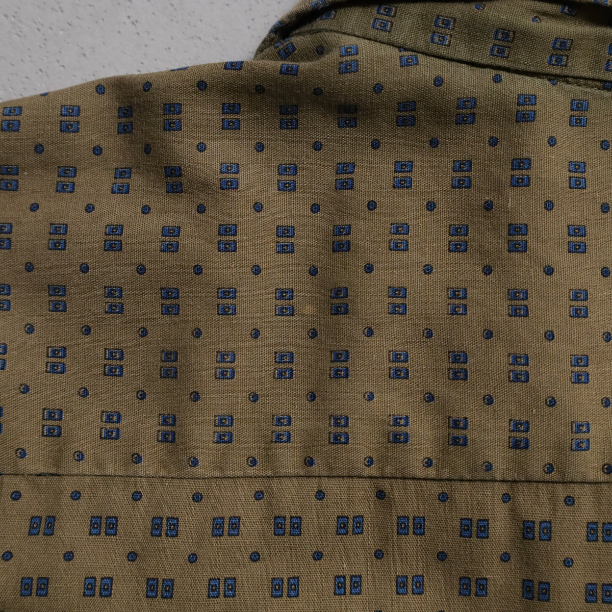 ARROW ATOMIC PATTERN BOX SHIRT (XXLARGE/GOOD CONDITION)
