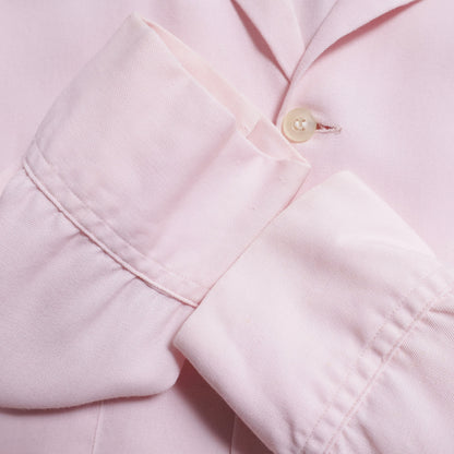 PINK RAYON GABARDINE BOX SHIRT (RARE COLOR/GOOD CONDITION)