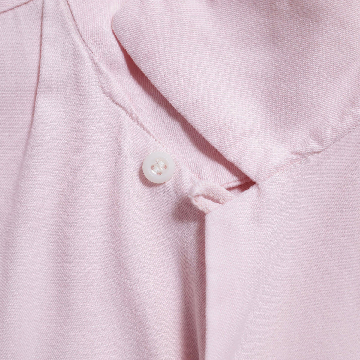 PINK RAYON GABARDINE BOX SHIRT (RARE COLOR/GOOD CONDITION)