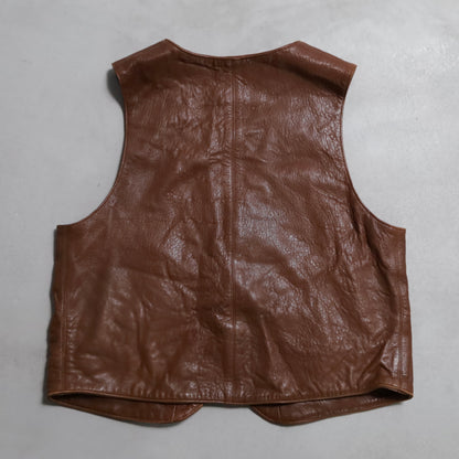 WILLIS&GEIGER LEATHER VEST (LARGE/GOOD CONDITION)