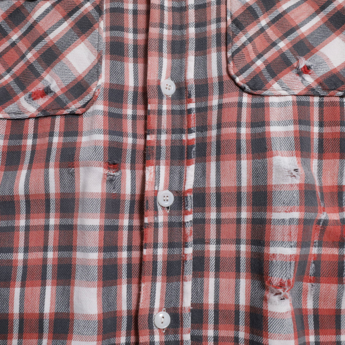 WINTER KING PLAID FLANNEL SHIRT (BIG SIZE/GOOD USED CONDITION)