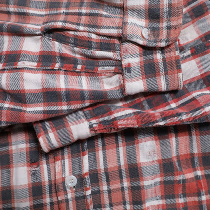 WINTER KING PLAID FLANNEL SHIRT (BIG SIZE/GOOD USED CONDITION)