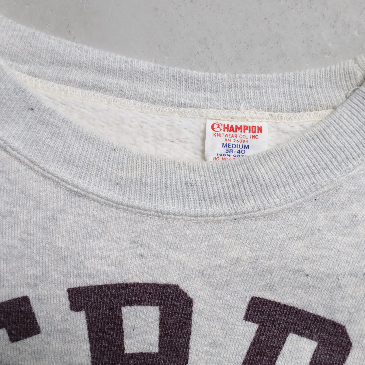 CHAMPION W/P SWEAT SHIRT (MEDIUM/VERY GOOD CONDITION)