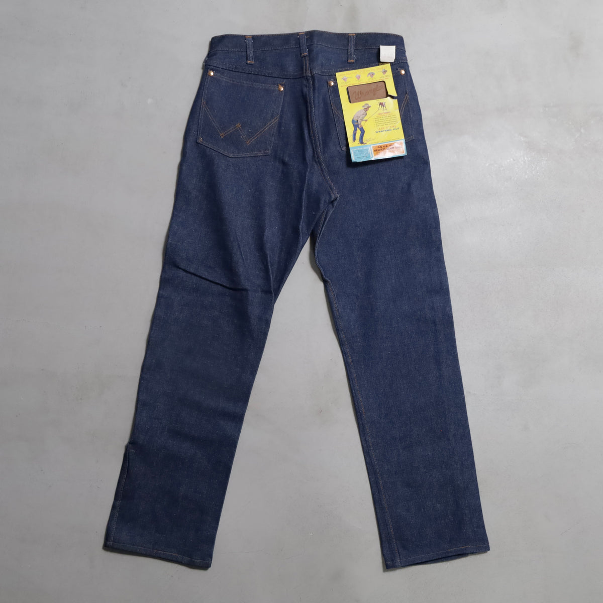 DEAD STCOK WRANGLER 11MWZ DENIM PANTS (WITH FLASHER/W34L32)