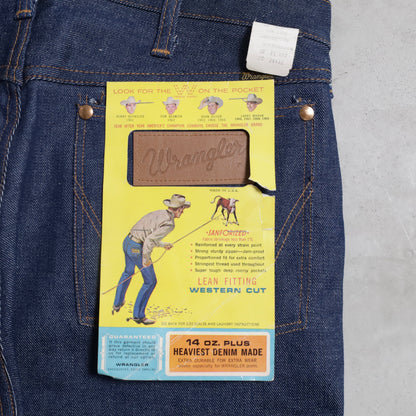 DEAD STCOK WRANGLER 11MWZ DENIM PANTS (WITH FLASHER/W34L32)