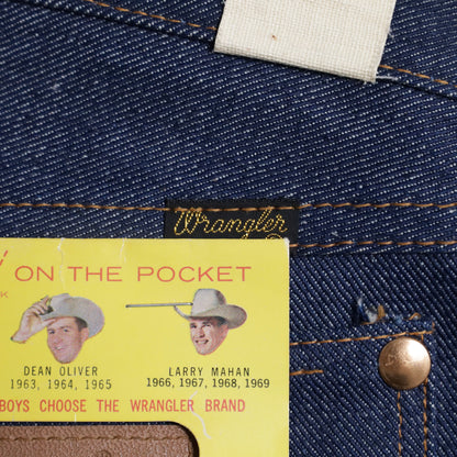 DEAD STCOK WRANGLER 11MWZ DENIM PANTS (WITH FLASHER/W34L32)