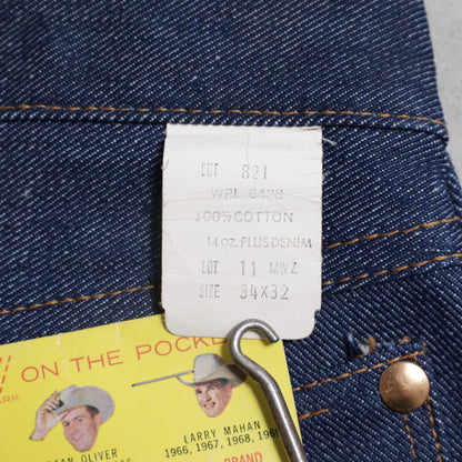 DEAD STCOK WRANGLER 11MWZ DENIM PANTS (WITH FLASHER/W34L32)