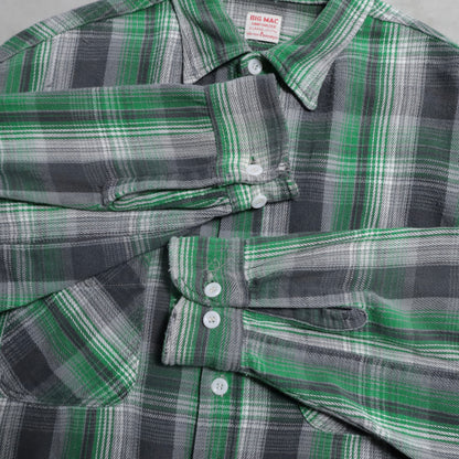 BIG MAC PLAID FLANNEL SHIRT (XLARGE/GOOD CONDITION)