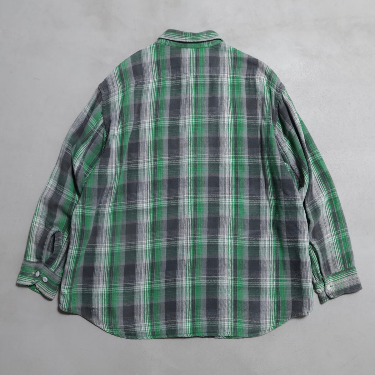 BIG MAC PLAID FLANNEL SHIRT (XLARGE/GOOD CONDITION)