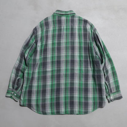 BIG MAC PLAID FLANNEL SHIRT (XLARGE/GOOD CONDITION)