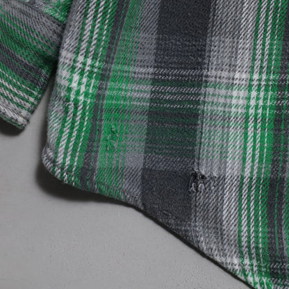 BIG MAC PLAID FLANNEL SHIRT (XLARGE/GOOD CONDITION)