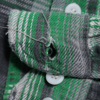 BIG MAC PLAID FLANNEL SHIRT (XLARGE/GOOD CONDITION)