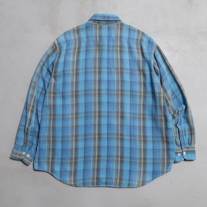 BIG MAC PLAID FLANNEL SHIRT (LARGE/GOOD CONDITION)