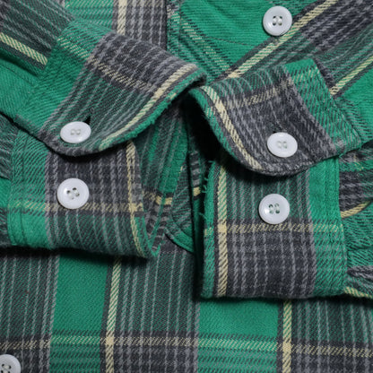BIG MAC PLAID FLANNEL SHIRT (LARGE/GOOD CONDITION)