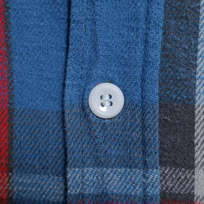 BIG MAC PLAID FLANNEL SHIRT (LARGE/GOOD CONDITION)