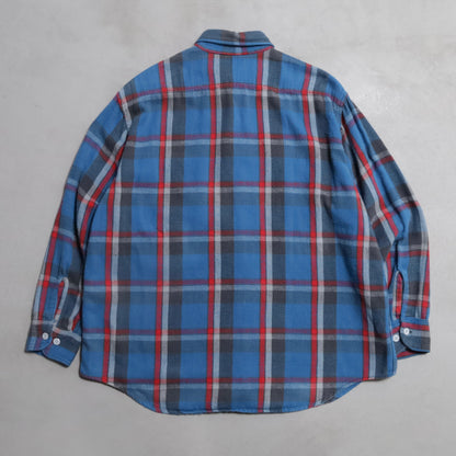 BIG MAC PLAID FLANNEL SHIRT (LARGE/GOOD CONDITION)