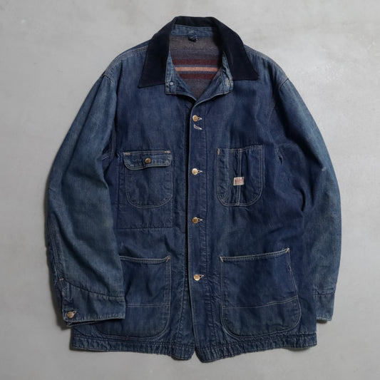 HERCULES DENIM COVERALL (WITH BLANKET/DARK COLOR/GOOD CONDITION)