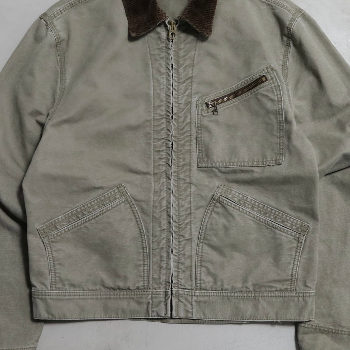 POLO BY RALPH RAUREN 91-B TYPE OLIVE DUCK WORK JACKET (MEDIUE/GOOD CONDITION)