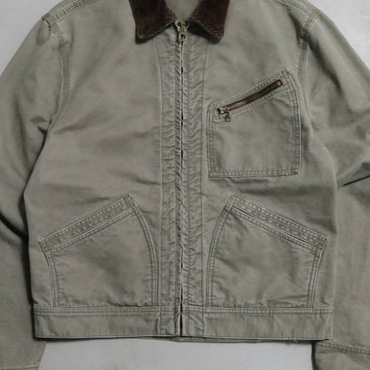 POLO BY RALPH RAUREN 91-B TYPE OLIVE DUCK WORK JACKET (MEDIUE/GOOD CONDITION)