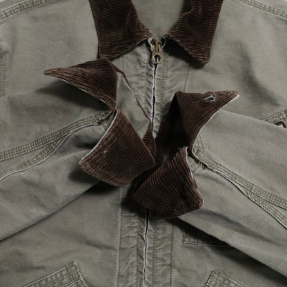 POLO BY RALPH RAUREN 91-B TYPE OLIVE DUCK WORK JACKET (MEDIUE/GOOD CONDITION)