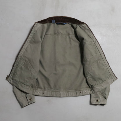 POLO BY RALPH RAUREN 91-B TYPE OLIVE DUCK WORK JACKET (MEDIUE/GOOD CONDITION)