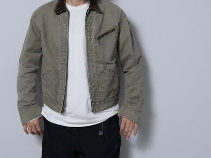 POLO BY RALPH RAUREN 91-B TYPE OLIVE DUCK WORK JACKET (MEDIUE/GOOD CONDITION)