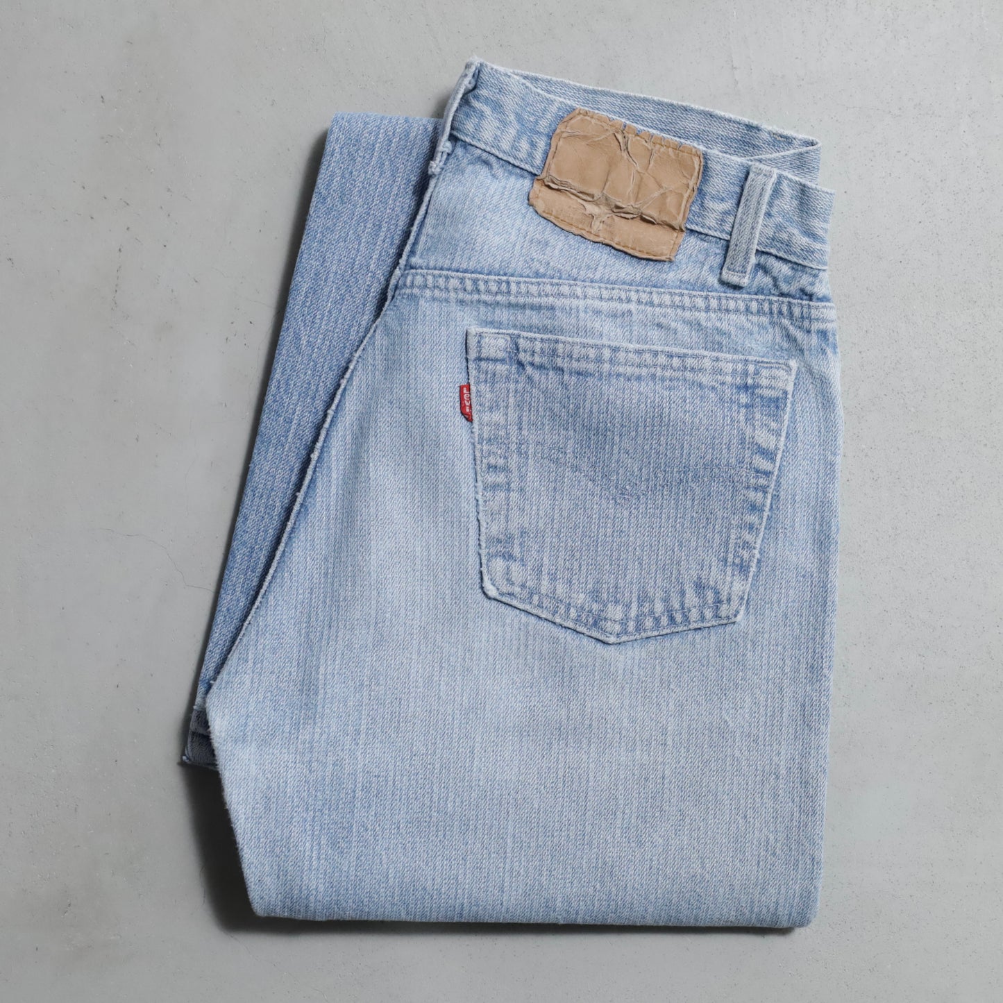 LEVI’S 501-0119 STRIPE DENIM PANTS (W30L33/GOOD CONDITION)