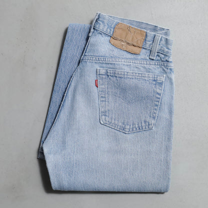 LEVI’S 501-0119 STRIPE DENIM PANTS (W30L33/GOOD CONDITION)