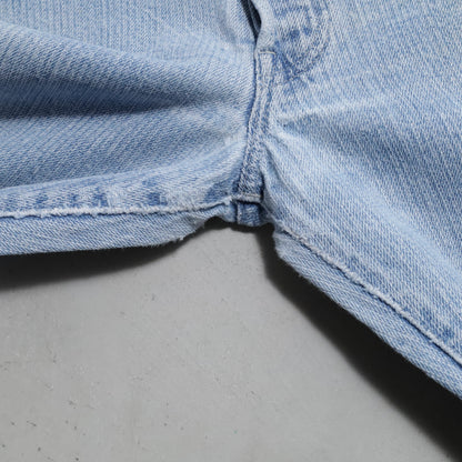 LEVI’S 501-0119 STRIPE DENIM PANTS (W30L33/GOOD CONDITION)