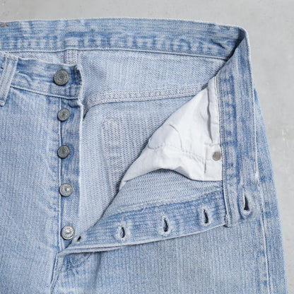 LEVI’S 501-0119 STRIPE DENIM PANTS (W30L33/GOOD CONDITION)