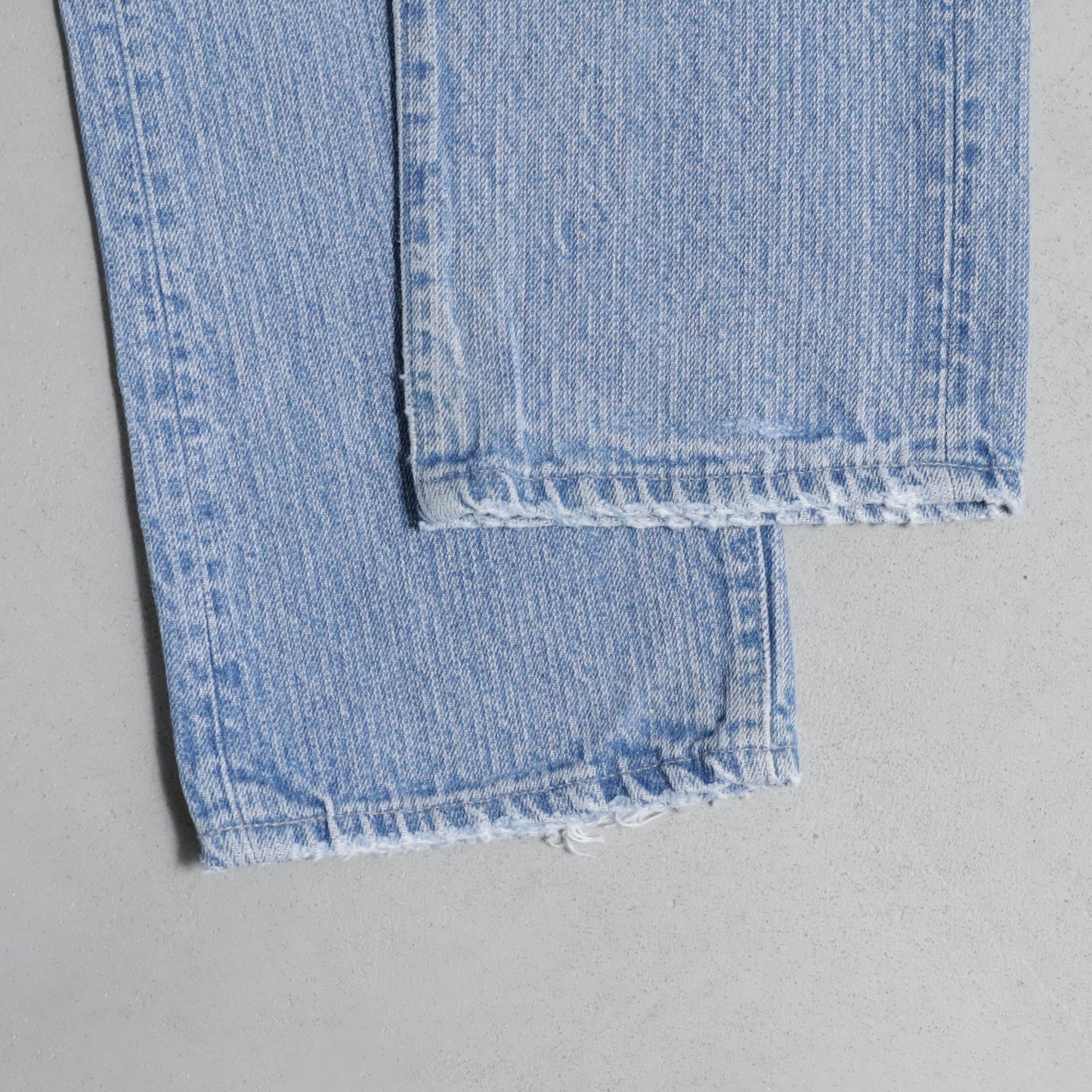 LEVI’S 501-0119 STRIPE DENIM PANTS (W30L33/GOOD CONDITION)