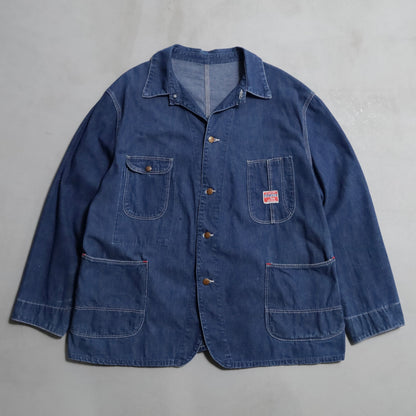 PIONEER DENIM COVERALL (DARK COLOR/GOOD CONDITION)