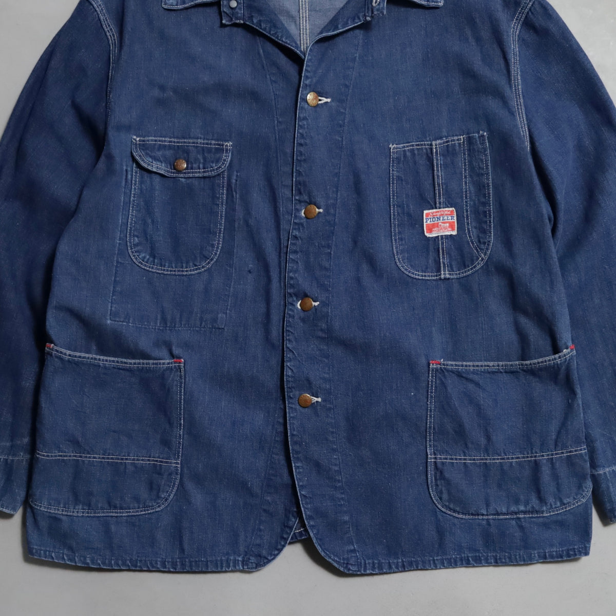 PIONEER DENIM COVERALL (DARK COLOR/GOOD CONDITION)