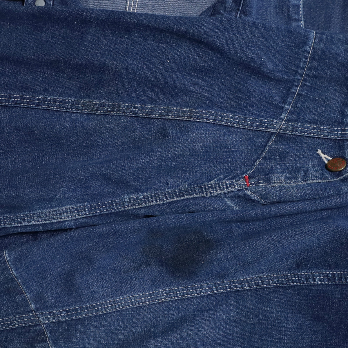 PIONEER DENIM COVERALL (DARK COLOR/GOOD CONDITION)