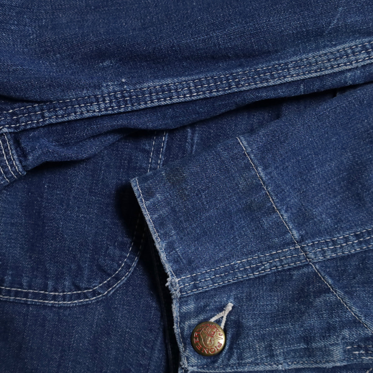PIONEER DENIM COVERALL (DARK COLOR/GOOD CONDITION)