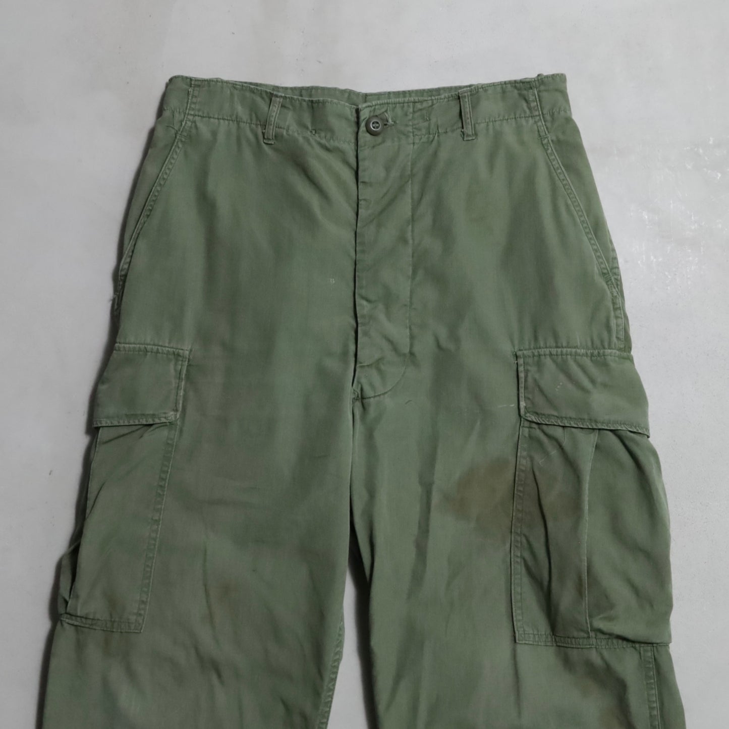 U.S.ARMY JUNGLE FATIGUE PANTS 2ND TYPE (MEDIUM-REGULAR/GOOD USED CONDITION)